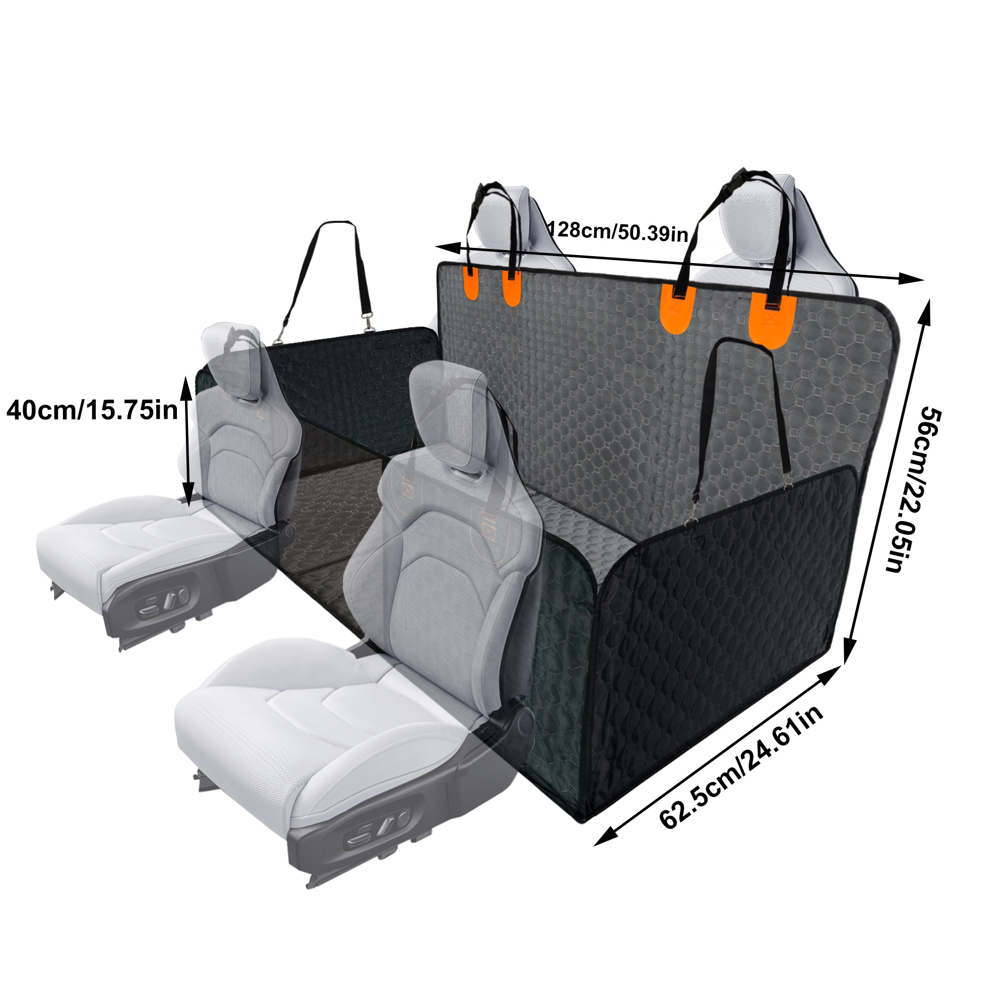 Waterproof Dog Backseat Cover for Car