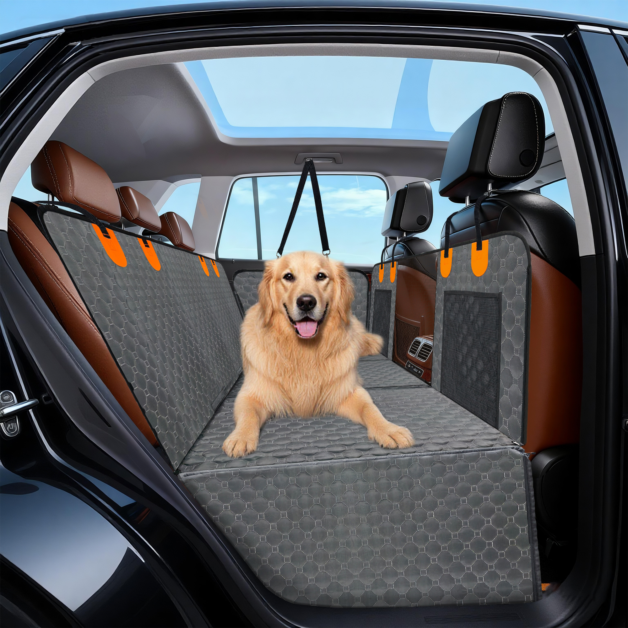 Waterproof Dog Backseat Cover for Car
