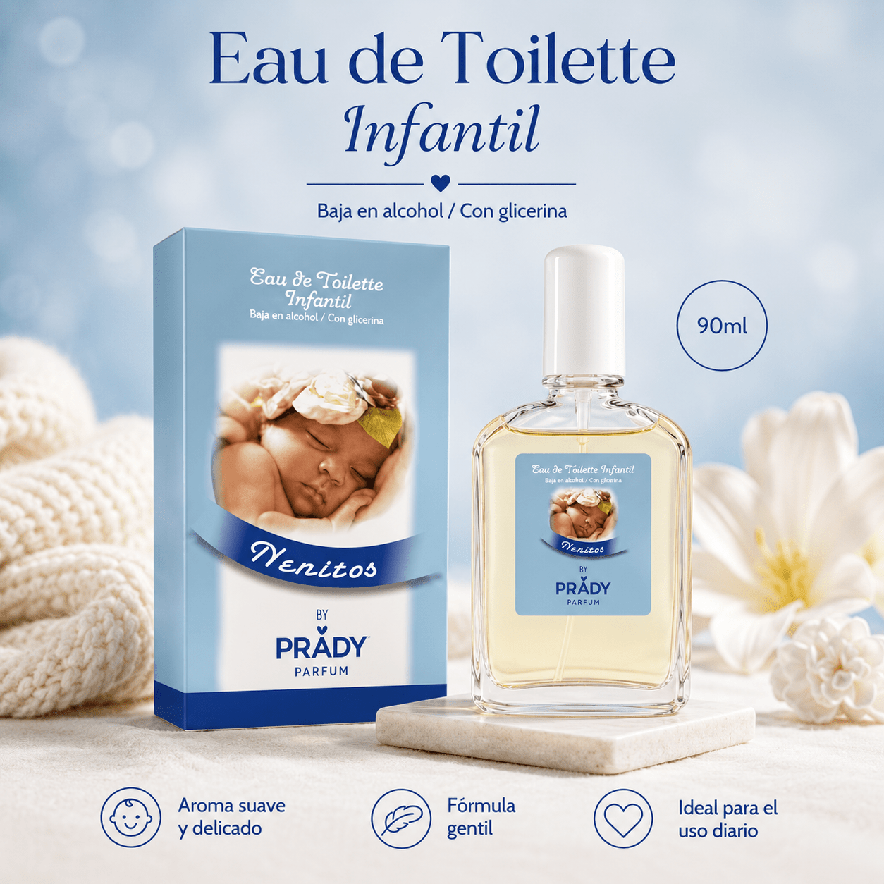 TEMU Agua de Toilette para Niños, Perfumes Infantiles de 90 ml