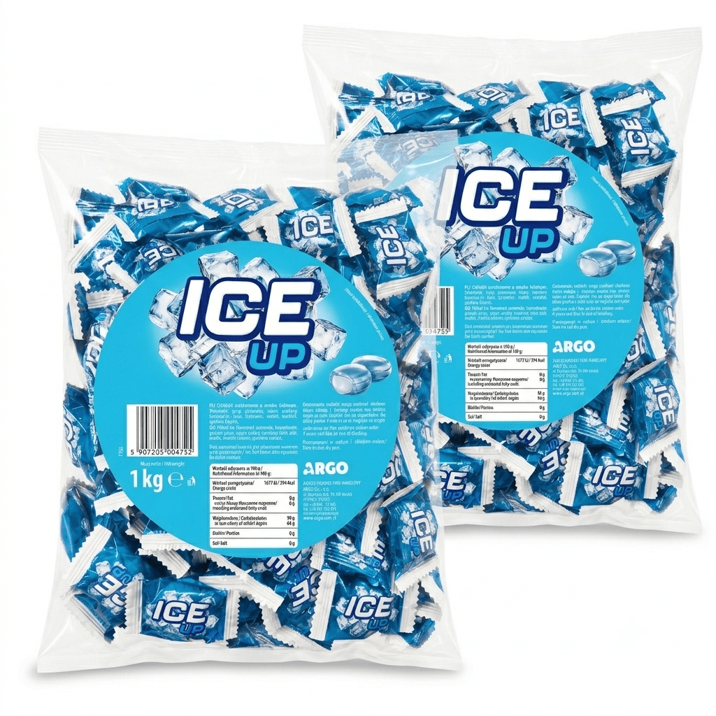 Mint And Eucalyptus Ice Candies With Refreshing Mint Menthol, 2000g (2kg)