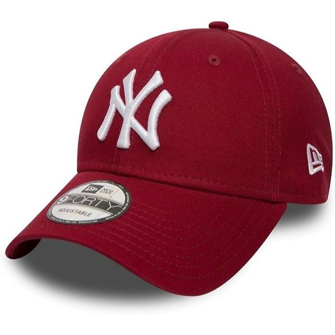 TEMU New Era Yankees League Essential Adjustable Baseball Cap For – Official Curved Brim Strapback Hat – Lightweight Breathable Cotton Sports Cap For