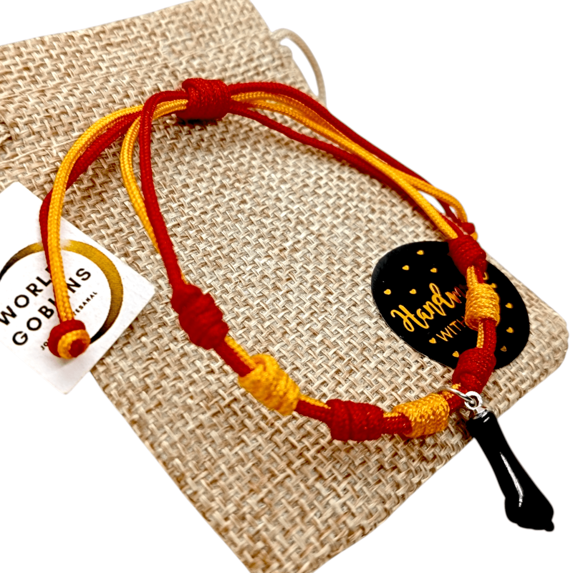 TEMU Pulsera y Amarilla 7 Nudos con Negra Plata. Brazalete Unisex, Protrección para . Uso Diario, Regalo Original. Tamaño Ajustable