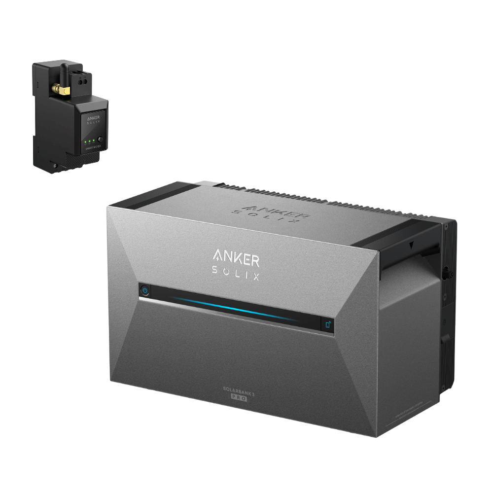 Image of Anker 3 E2700 Pro With Anker Smart Meter Gen 1, Connection Of Up To 8 Pv Panels And 5 Expansion Batteries, More With Dynamic , Flexibly Expandable Up To 16,128kw.