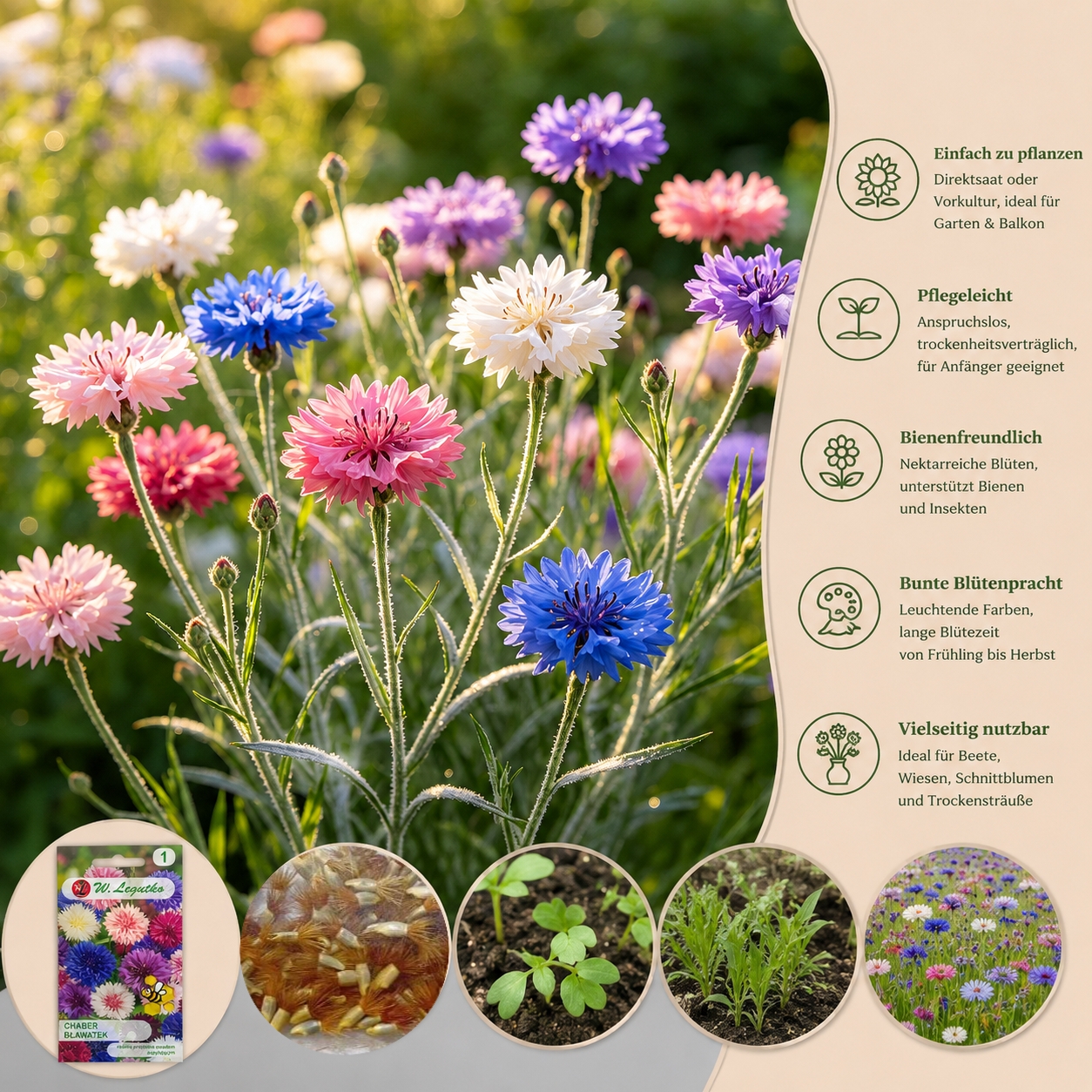 W. Legutko Real Planters, And Vases Flower Seeds Low-maintenance And Summer Flowers