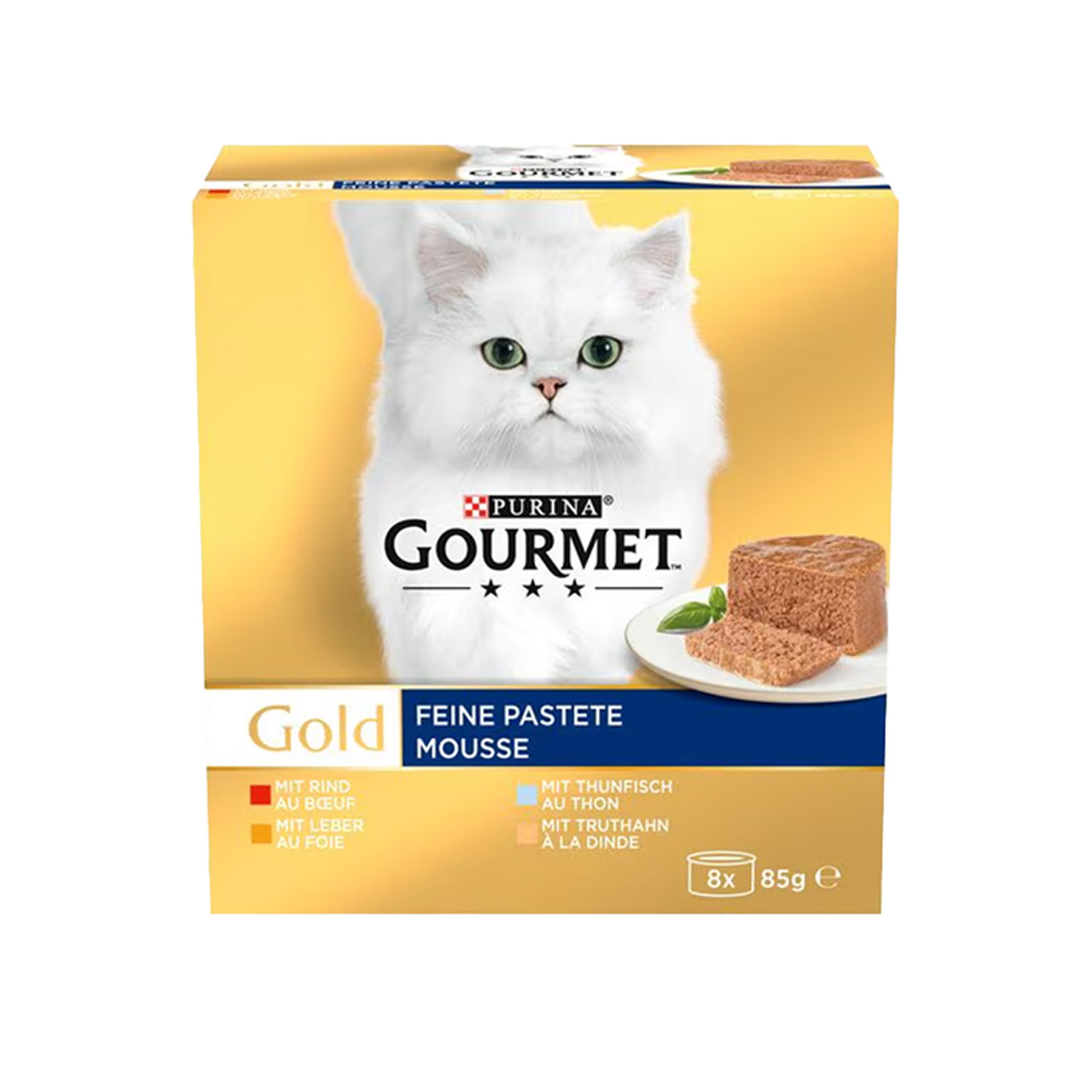 Gourmet Gold Fine Pâté Wet Cat Food, Mix