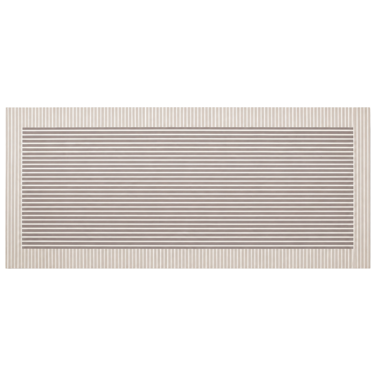 1pc Of Kitchen Mat In Nordic Style (60x120 Cm / 60x160 Cm) - Modern Pattern (flowers, Stripes Or ), Rectangular, Machine Washable, Non-slip Rubber Backing, And Durable