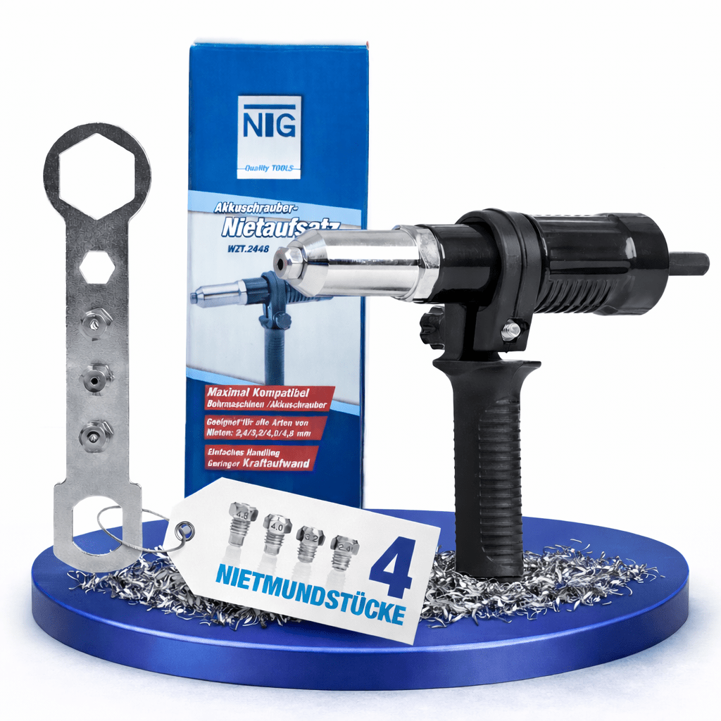Ntg Nut Attachment For Cordless Screwdrivers And Drill Machines For