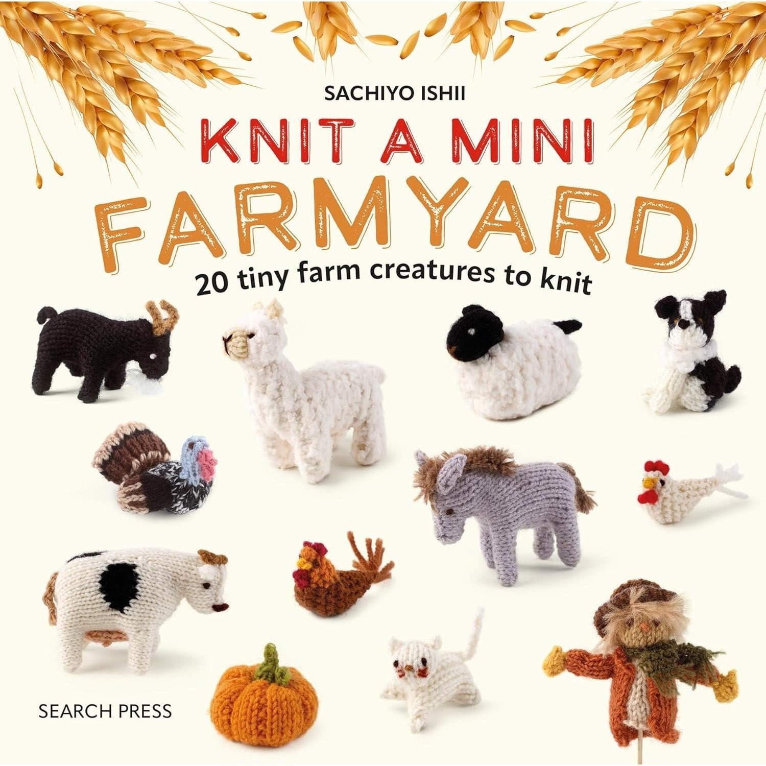 TEMU Knit A Mini Farmyard - 20 Tiny Patterns To Knit By Sachiyo Ishii