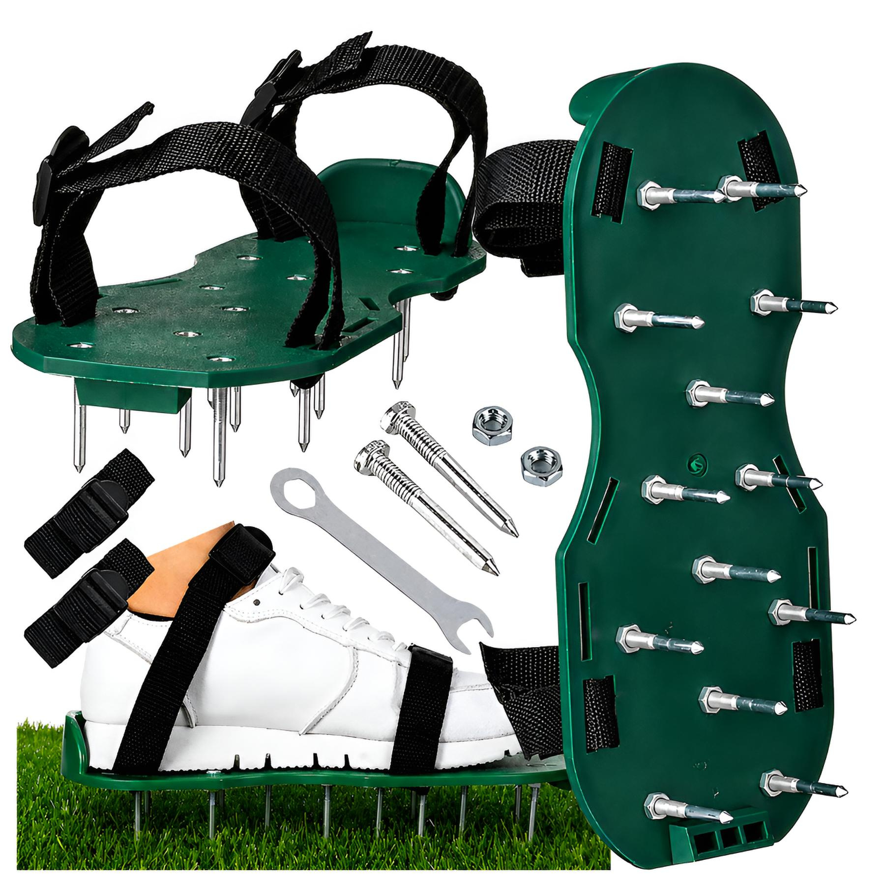 Aerator Cultivator Lawn Mower With Wheels Metal Clips