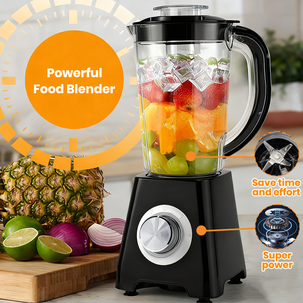 2-in-1 Multifunctional Blender, Grinder & Juicer Machine