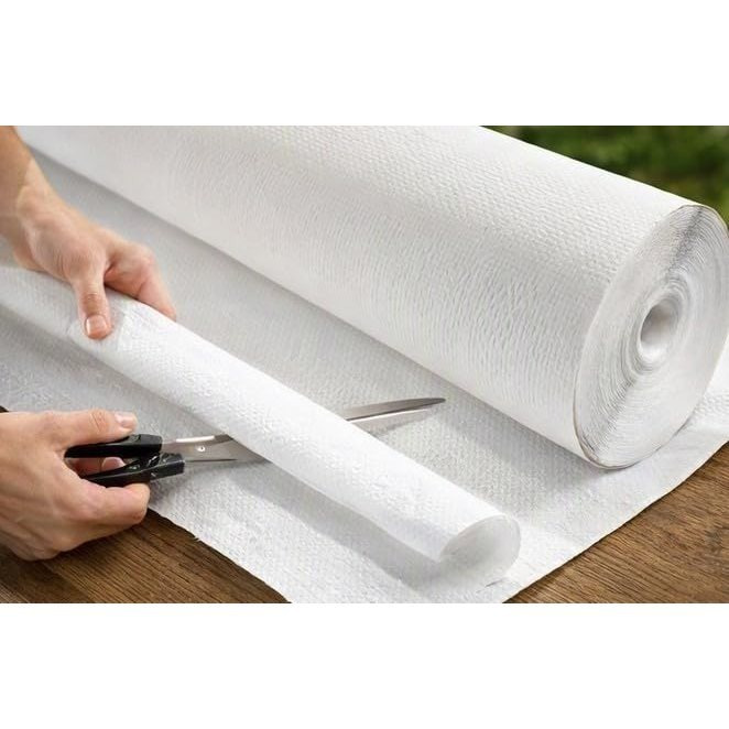 TEMU Embossed Paper Tablecloth Roll, 1 50 Meters, White, Roll Tablecloths For Parties, Banquets, Birthdays