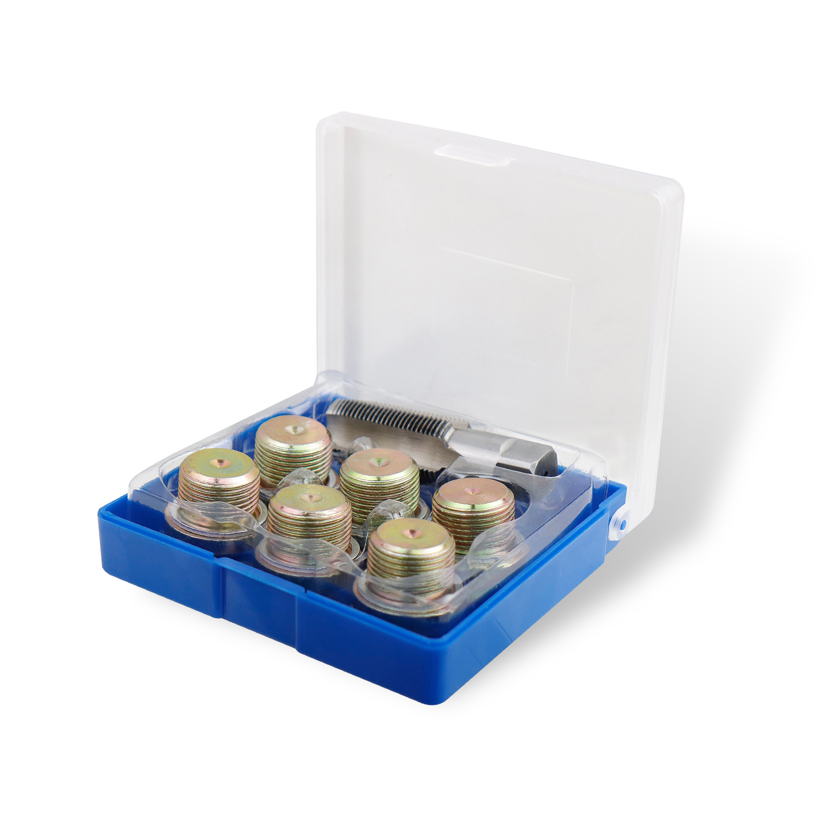 Image of 13-piece Oil Drain Plug Repair Kit, M22 X 1.5 Mm Thread, Oil Drain Plug Repair Set