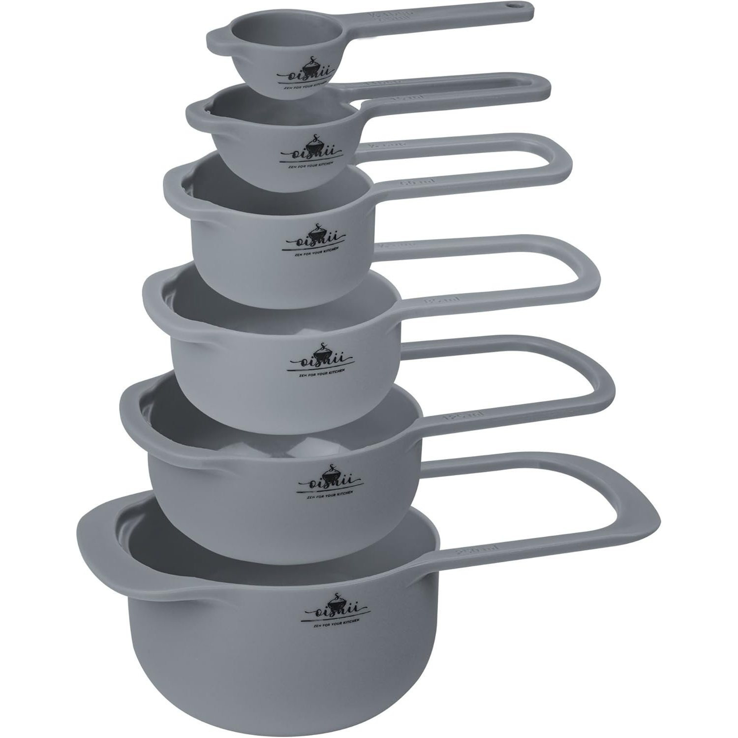Image of Kitchen Measuring Set For Measuring, 6pcs Plastic Set