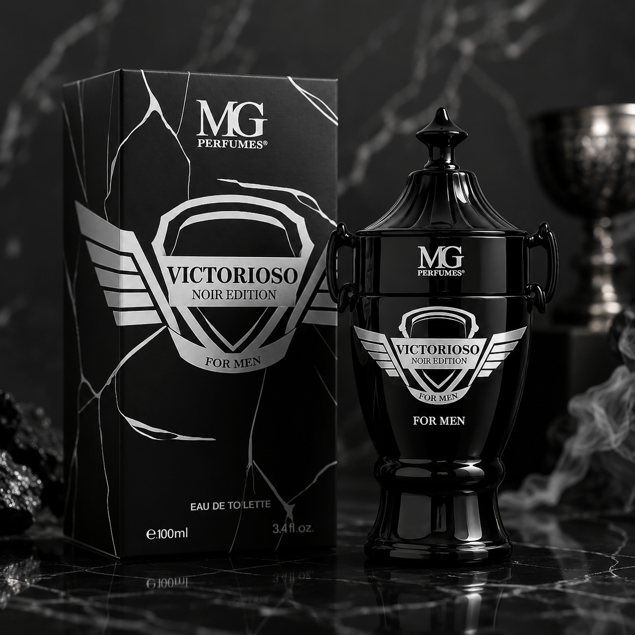 TEMU Noir Edition Eau De Toilette For Men – 100ml | -oriental Fragrance With Lemon, Pink Pepper, Lavender, Olibanum (frankincense), Vanilla, Bean &