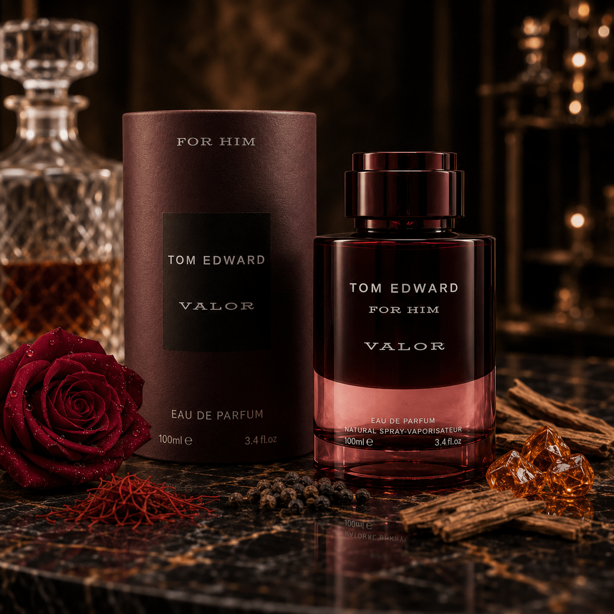 Tom For Him , Oriental, , Spicy, Long-lasting Fragrance, Luxury Perfume 100 Ml