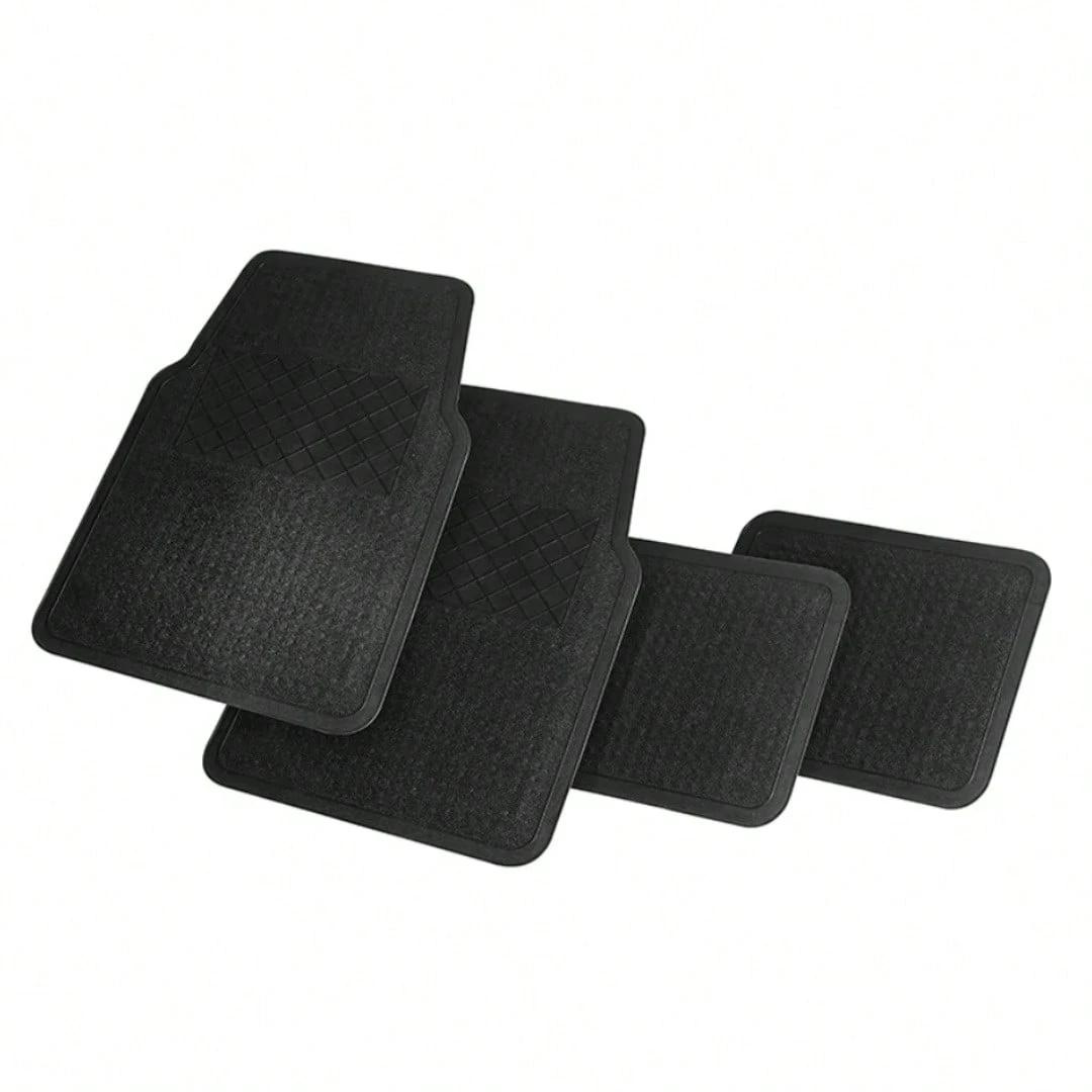 TEMU Alfombra coche,Juego 4 de Alfombrillas Universales para coche, accesorios para el interior,Antideslizantes-4 Piezas