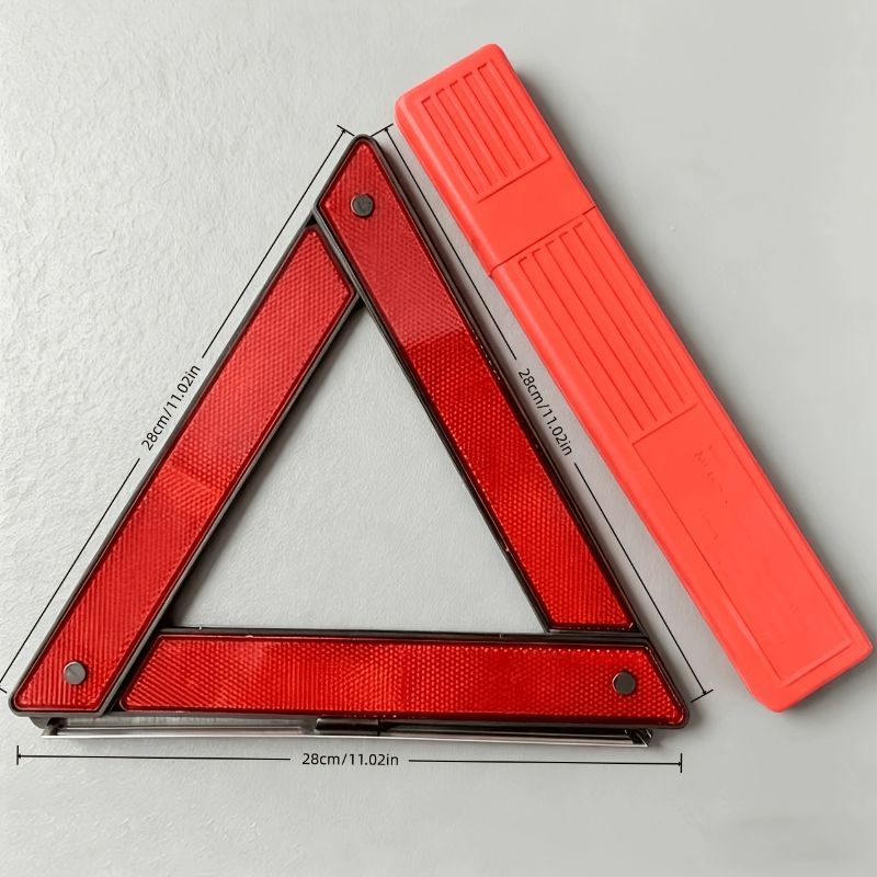 Portable Folding Car Warning Triangle for Road Emergencies