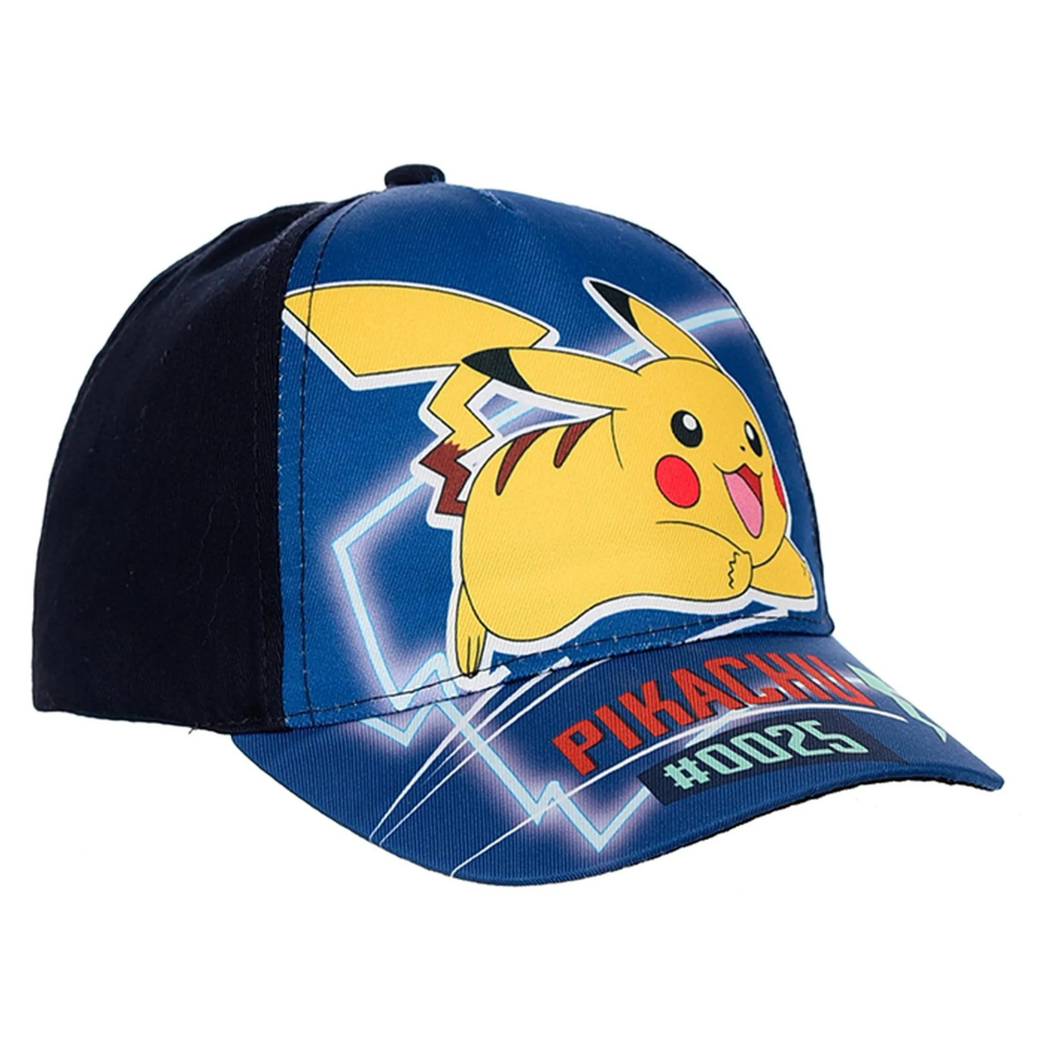 Pokémon Pikachu Base Cap Size 52/54 Base Cap Käppi Baseball Hat