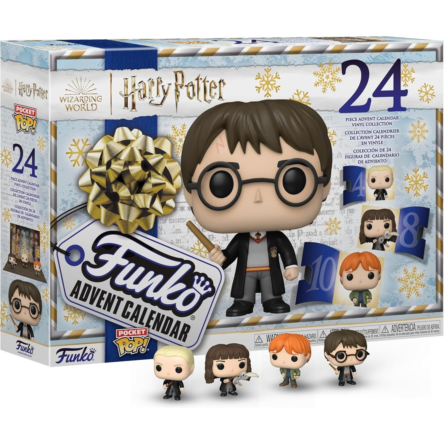 TEMU Calendario de Adviento de vinilo POP! de bolsillo de Harry Potter de Funko