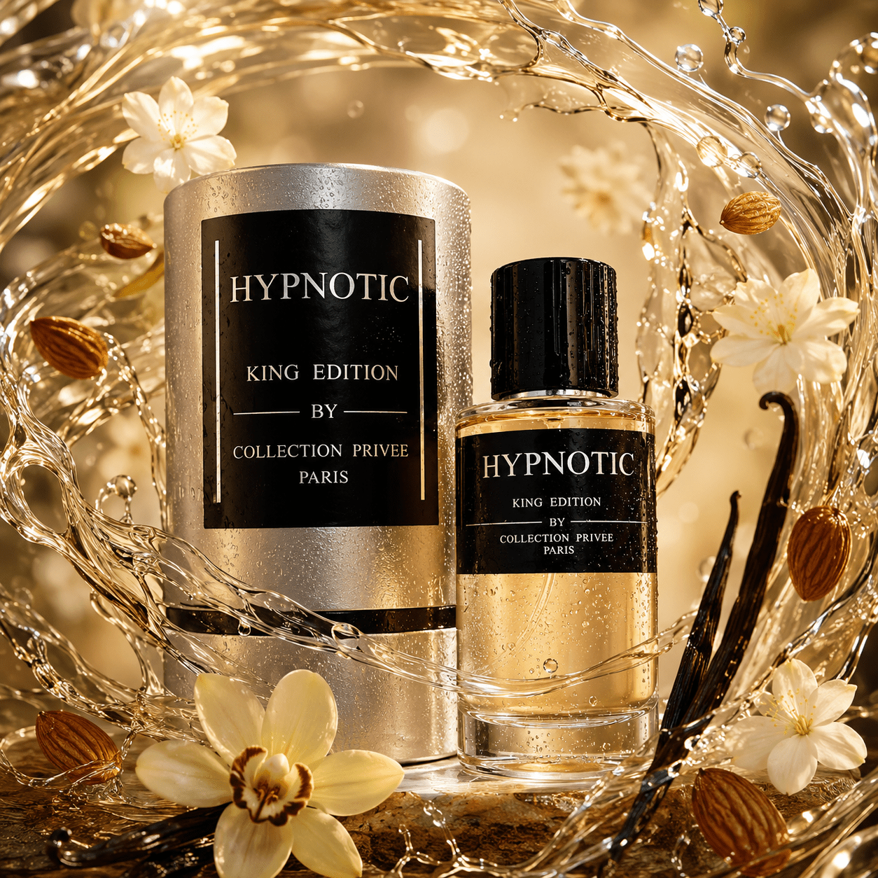 Eau De Parfum 50 Ml – Private Collection King Edition – Oriental Gourmand Fragrance With Notes Of Almond, Jasmine , And Vanilla