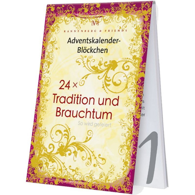 Rsbw011 - Game Cubes / Advent Calendar Cubes: X-mas - 24 X Tradition And Customs - This Is How It's Celebrated