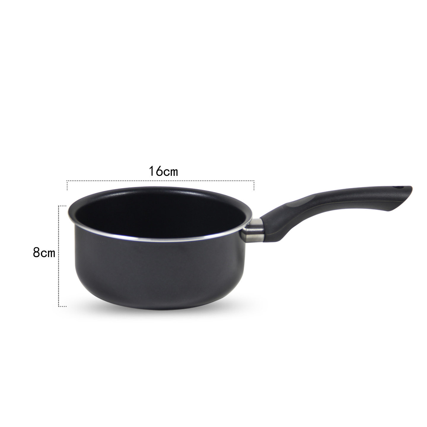 TEMU Olla de Leche Antiadherente con Mango: Ideal para y | Olla Pequeña Antiadherente (Con Mango): para Desayunos | Olla de Leche Resistente al :