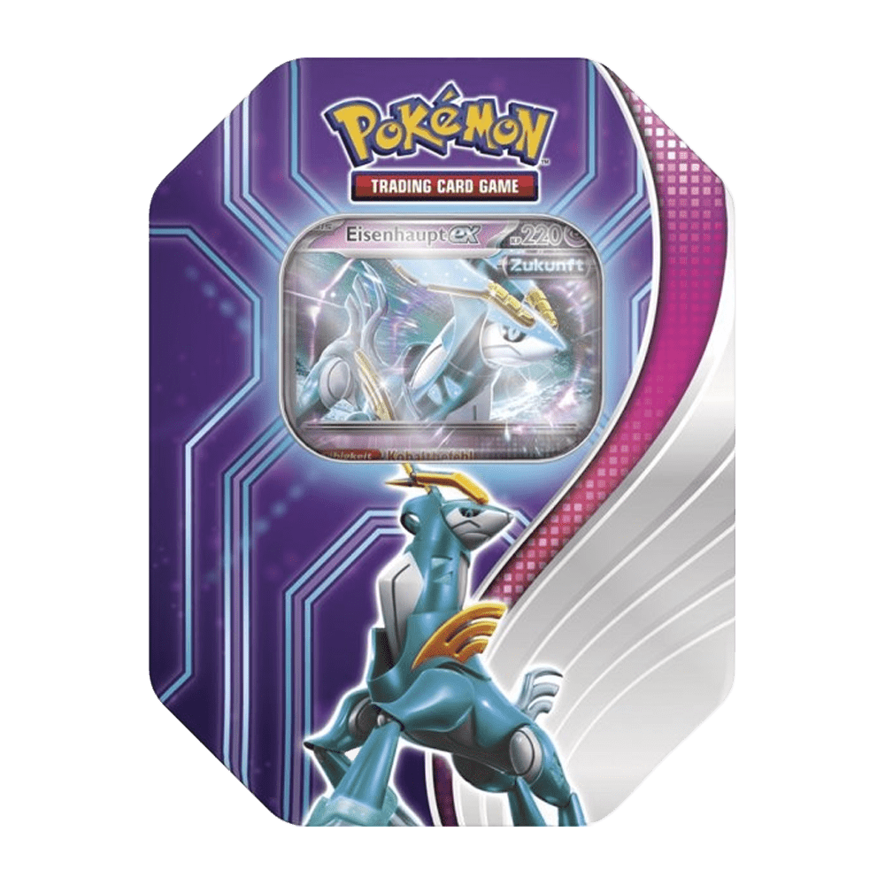 Pokémon Iron Ex Tin Box German