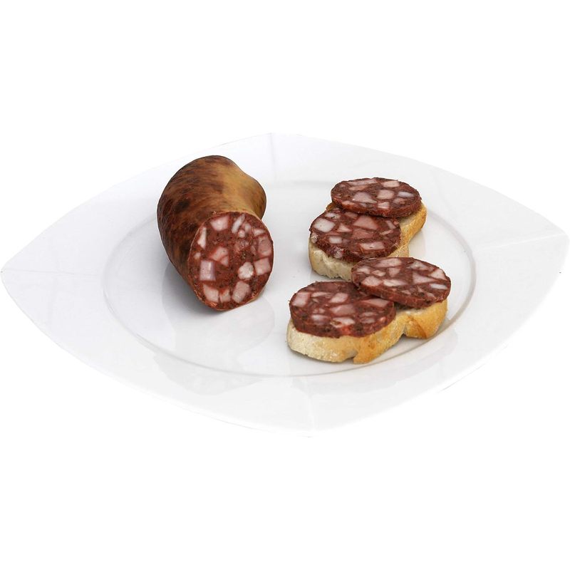 Image of Homemade Blood Sausage In Crust | Fresh From The Butcher's Household Cuisine As Cold Cut For Bread | Fresh Sausage According To Gdr Recipe, Approx. 500g