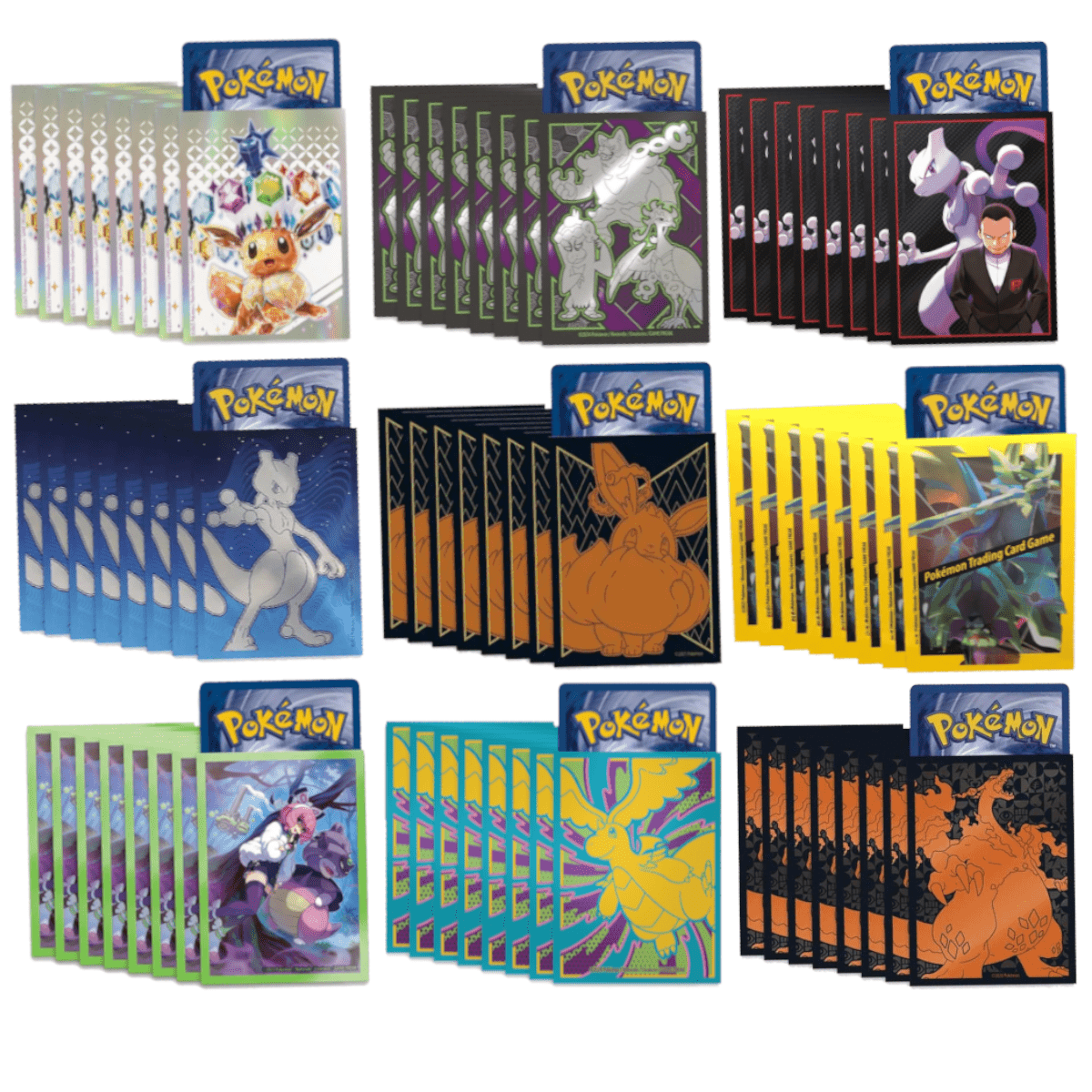 TEMU Official Tcg Card Sleeves X65 - 1 Random Design - Genuine Deck Sleeves (sealed Pack) - Sleeves For Cards - Christmas Gifts - Perfect Stocking