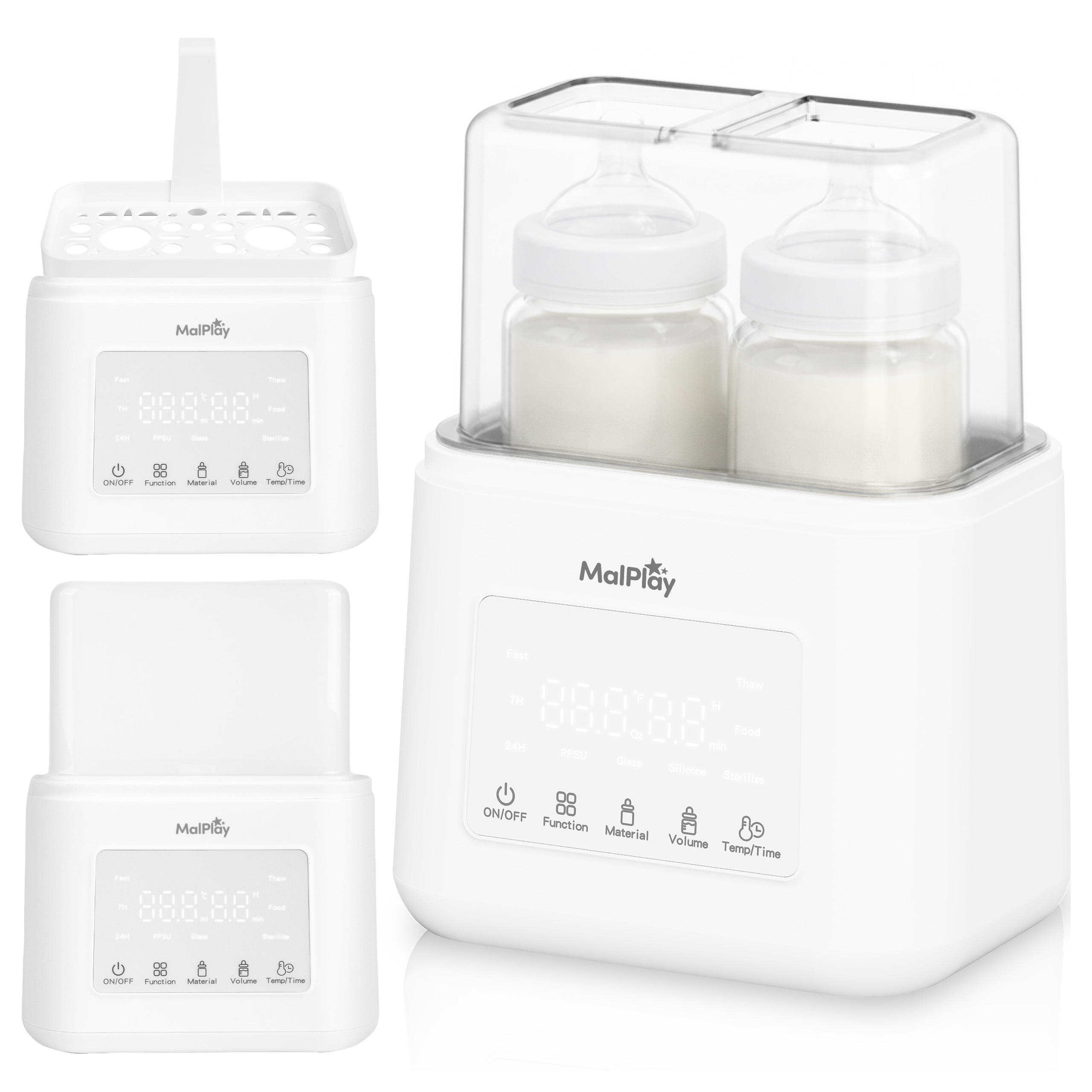 Image of Bottle Warmer Double Sterilizer Defrosting Meals 230w Duo