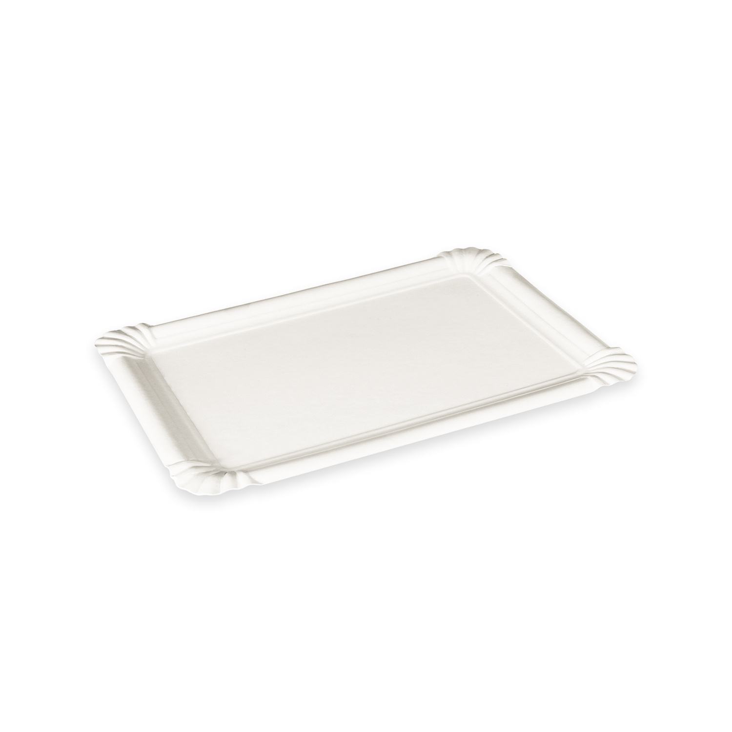 Image of White Rectangular Plates & Sturdy | Ideal For Party, Snacks, & Main Courses – 3 Sizes (10 X 16 Cm | 13 X 20 Cm | 16 Cm)