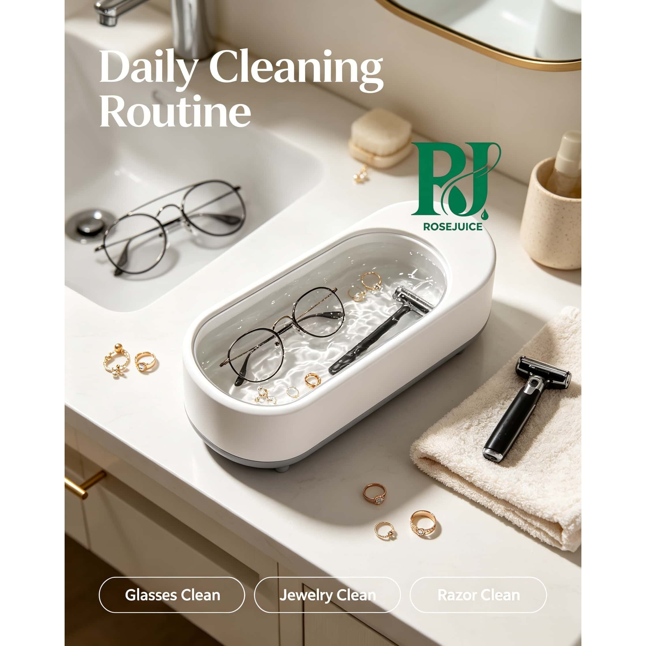 Image of Household Deep Cleaning Tool With Storage, Suitable For Glasses, Jewelry, Watch Parts, Retainers & Small Daily Accessories