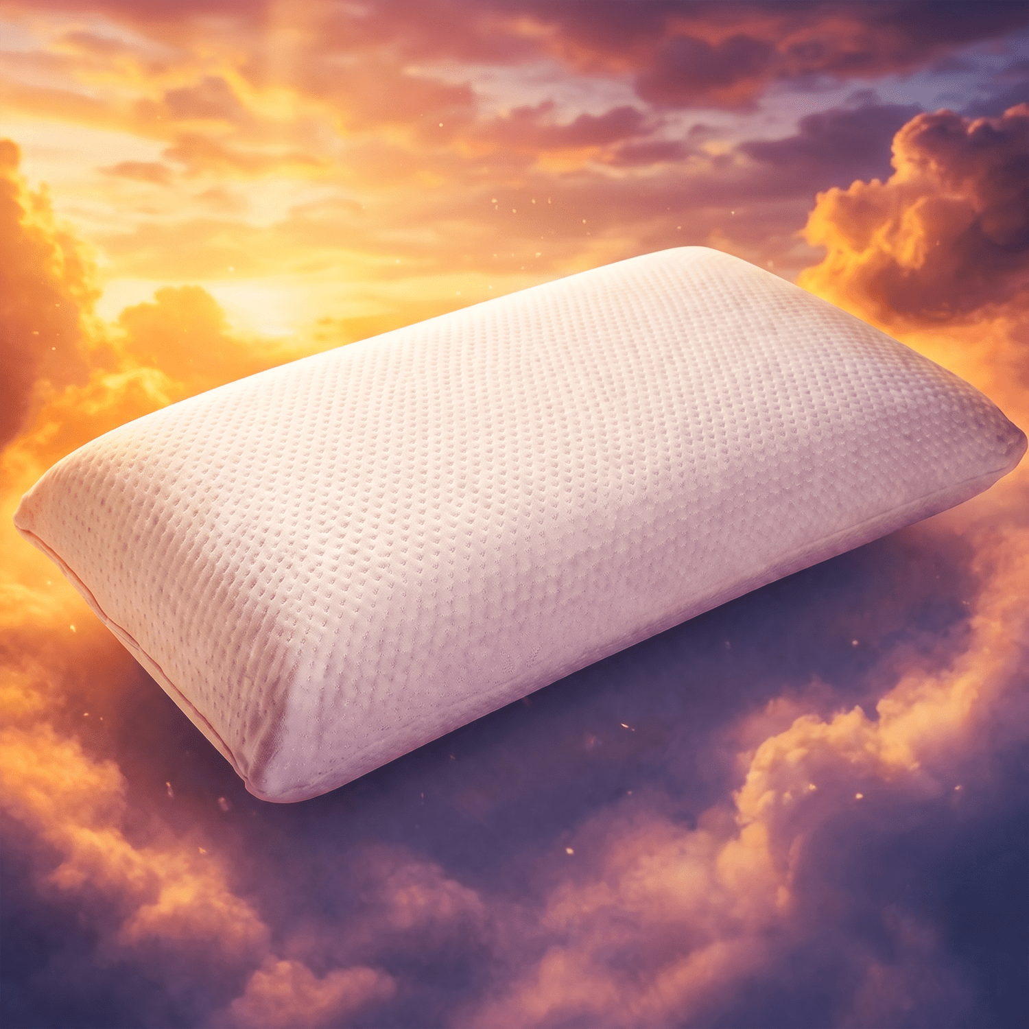 Memory Foam Pillow Orthopedic " Aria" – Ergonomic Neck Support Pillow For Back And Side Sleepers, Summer/winter, 60x40x16 Cm