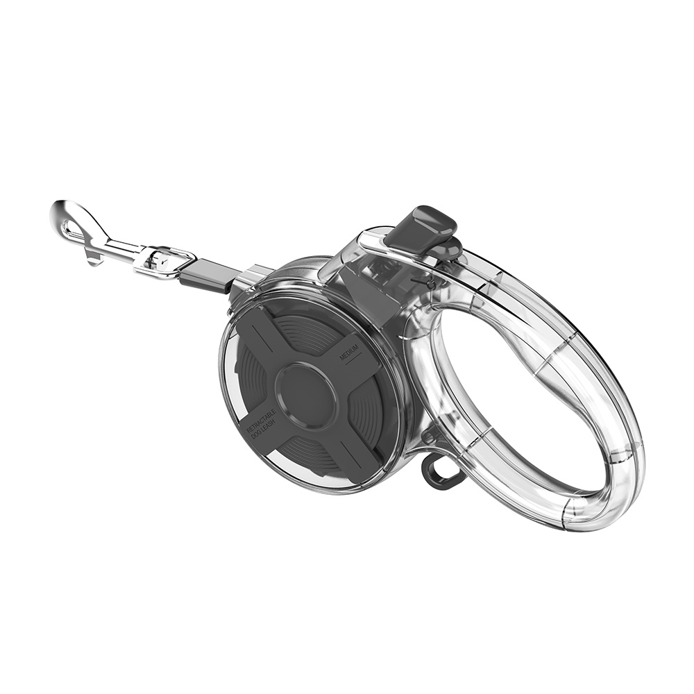 Image of Retractable Dog Leash With Brake And Ergonomic Handle