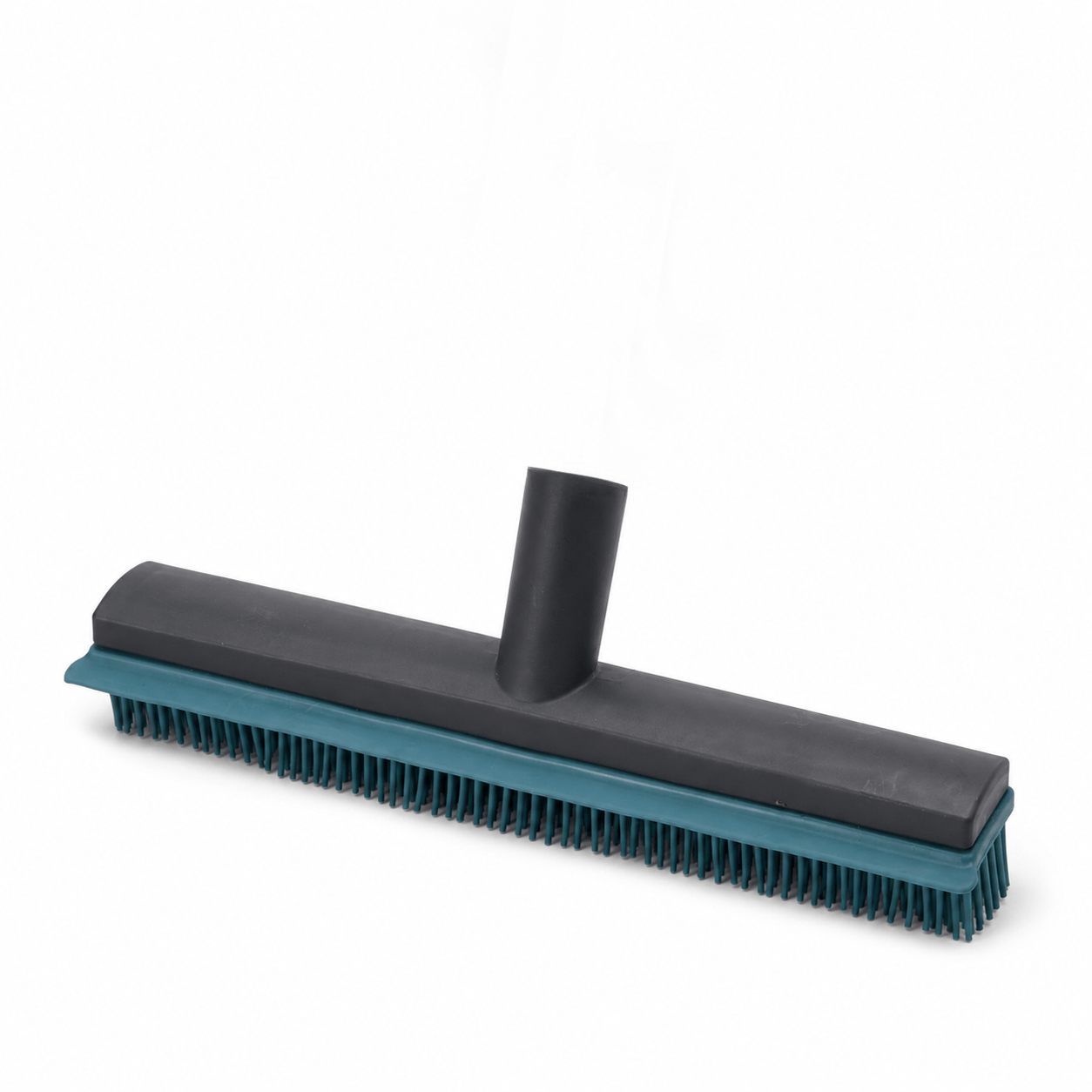 Image of Rubber Tpe Brush | Brush, Floor Broom, Bathroom, Shower, Terrace | Soft Silicone Anti-slip Bristles | Silicone Broom | Replacement Head For 31cm Brooms