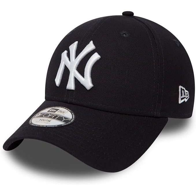 TEMU New Era Yankees League Basic Adjustable Baseball Cap – Official Black Curved Brim Hat For – Lightweight Everyday Sports, Casual Fashion &