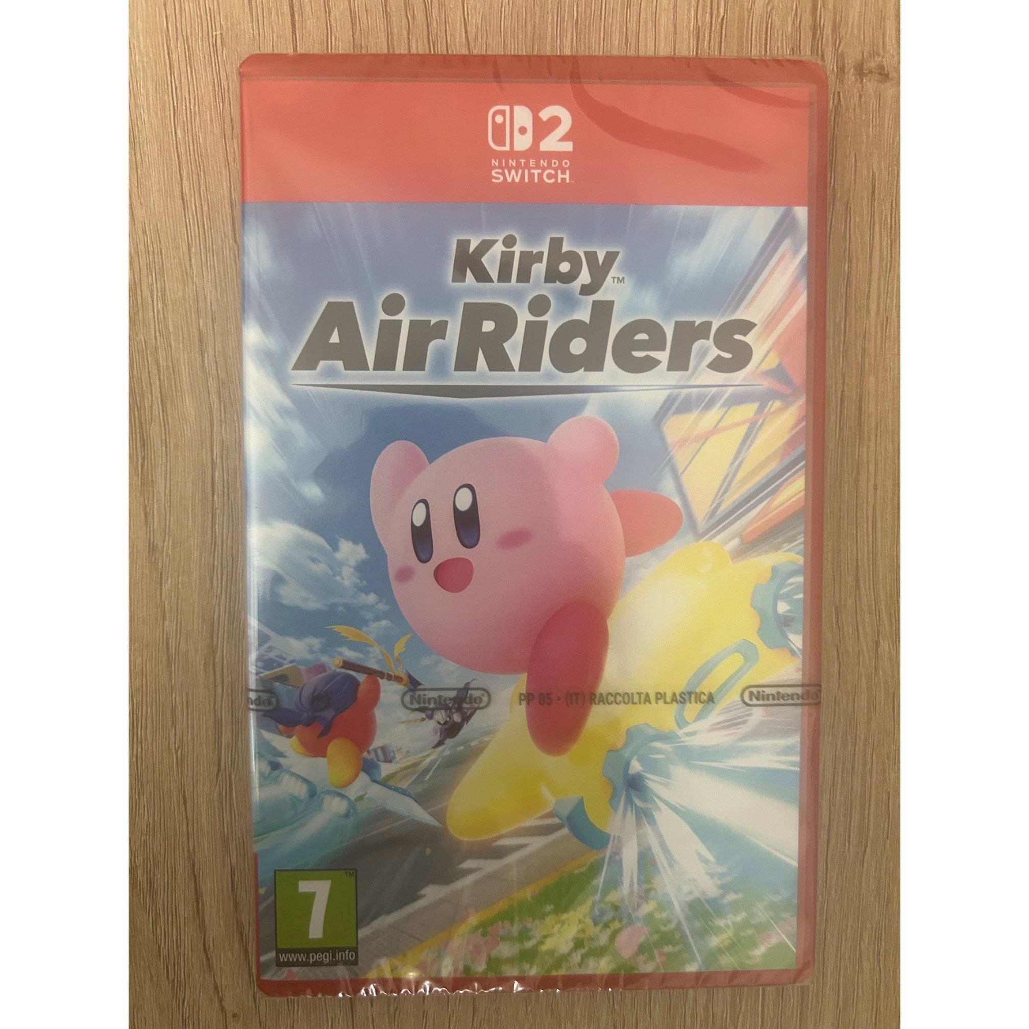 KIRBY AIR RIDERS SWITCH 2 PAL ESPAÑA NUEVO FISICO ESPAÑOL PRECINTADO