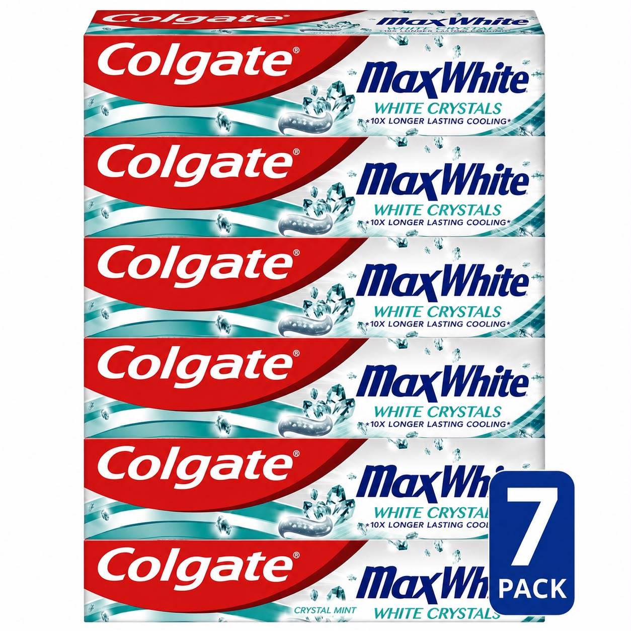 TEMU Colgate Toothpaste, 100ml, Pack Of 7, Mint Flavour