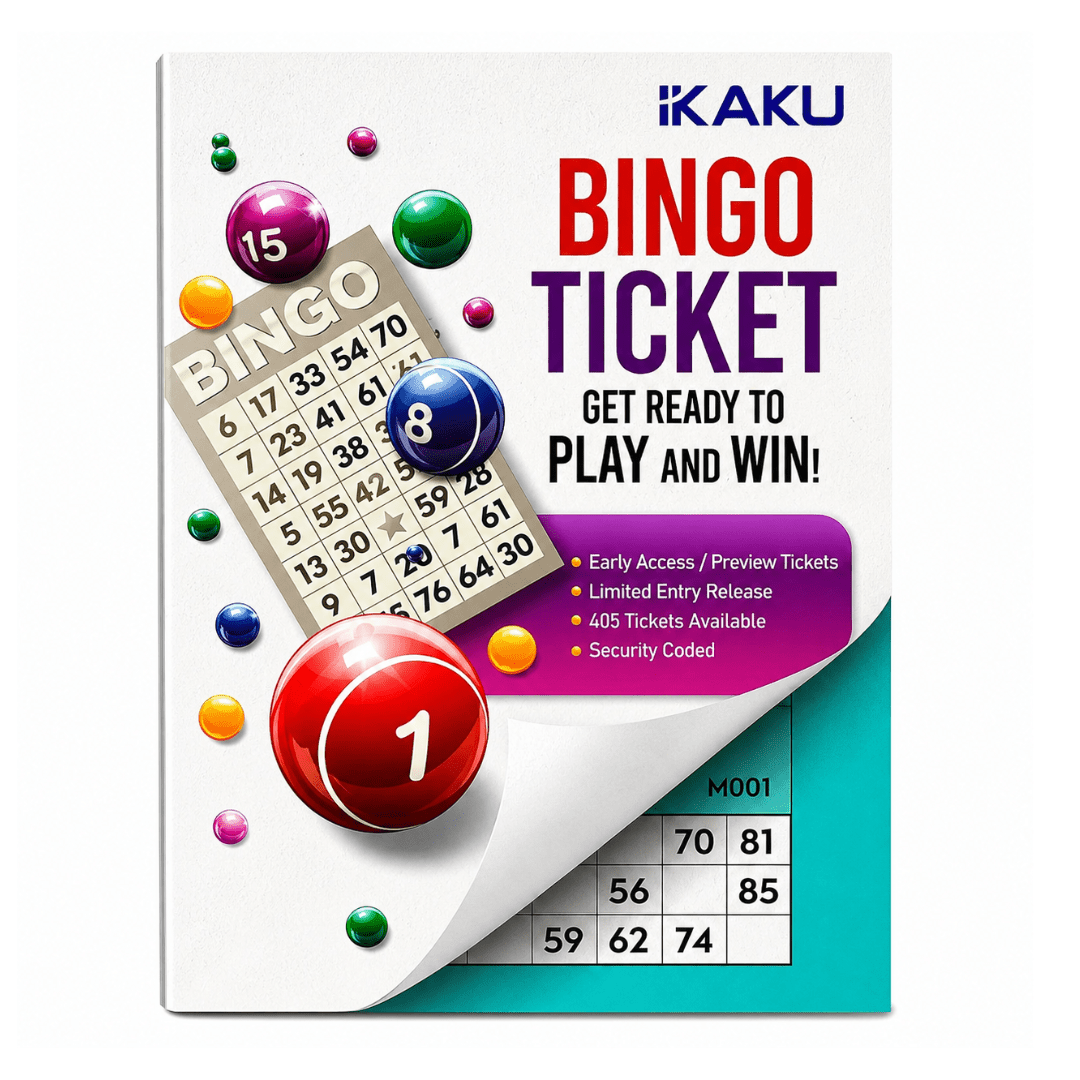 TEMU Bingo Pack, 450 Tickets Total, 6 Game Bingo Book, 1-90 Numbered Bingo Ticket Sheets, Perforated Strips With Numbers For Parties