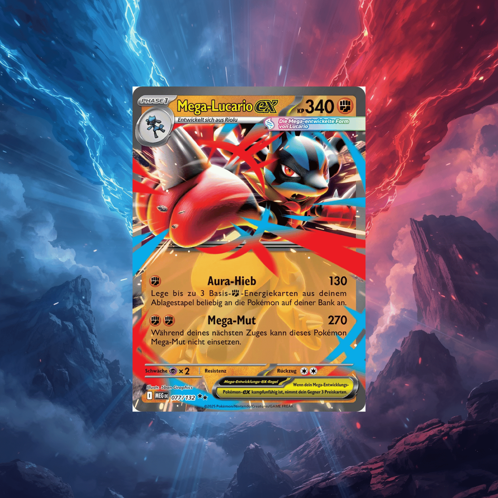 Cards Ex Mega Evolution Double Rare German Near Mint All Cards