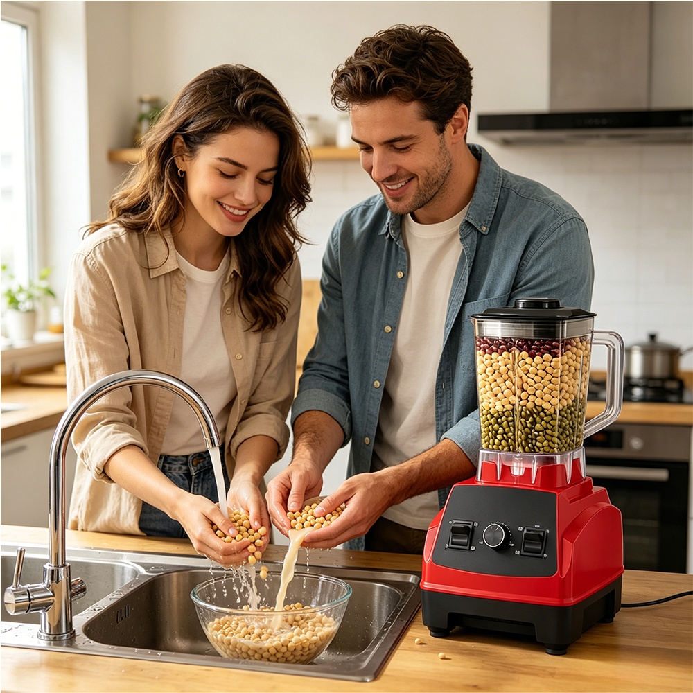 Multifunctional Blender Set with 2L and 720ML Capacity