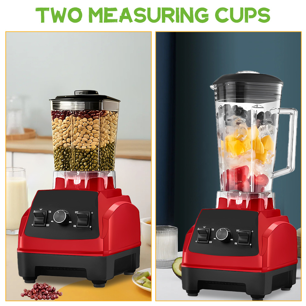 Multifunctional Blender Set with 2L and 720ML Capacity