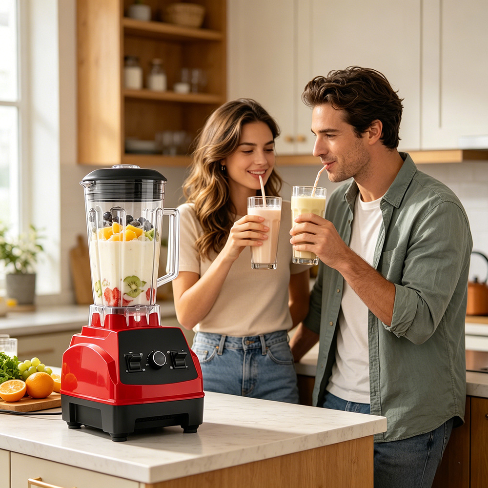 Multifunctional Blender Set with 2L and 720ML Capacity