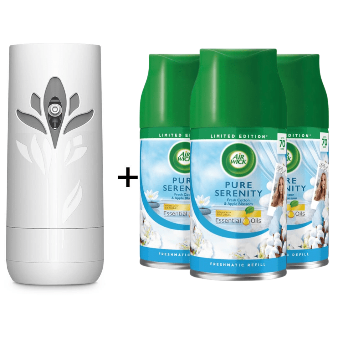 TEMU Air Wick Starter Kit 1 Device + 3 Refills 250ml