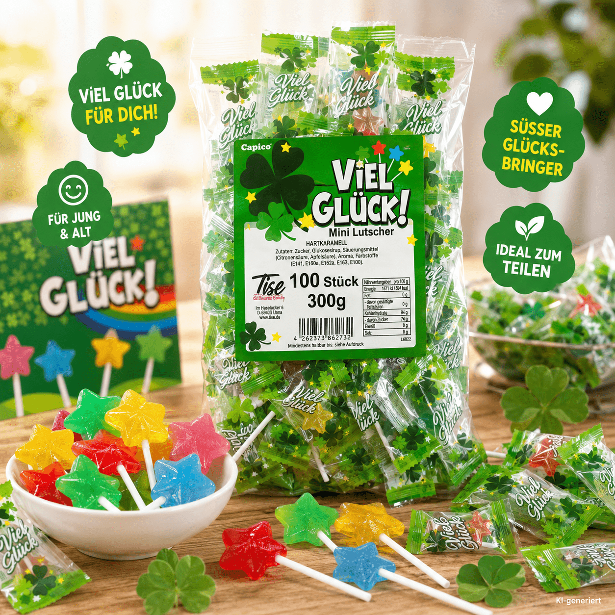Good Luck Mini Lollipop 100pcs (300g)
