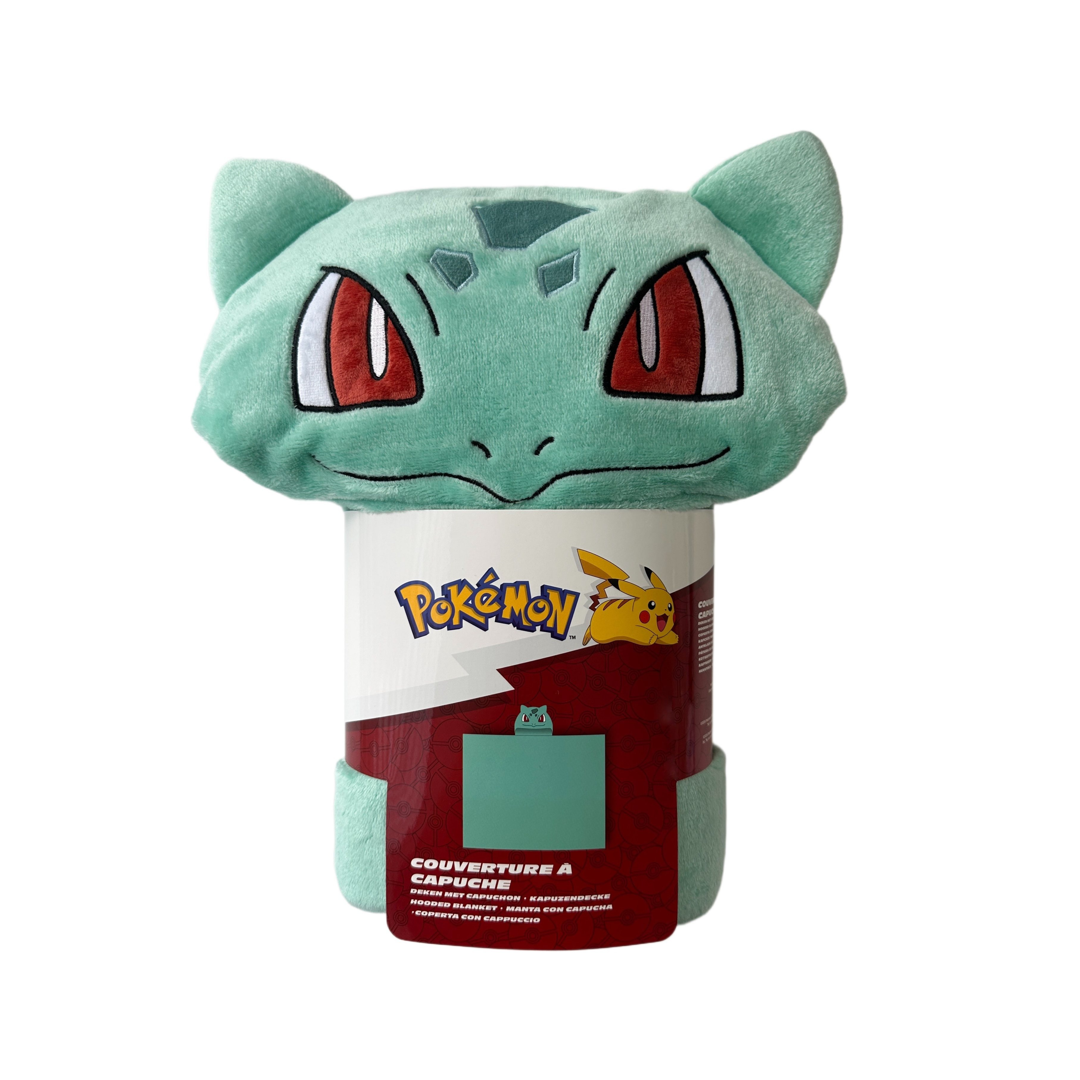 Image of Pokémon Hooded Blanket – - 120x150cm – Soft & Comfortable - Officially Licensed