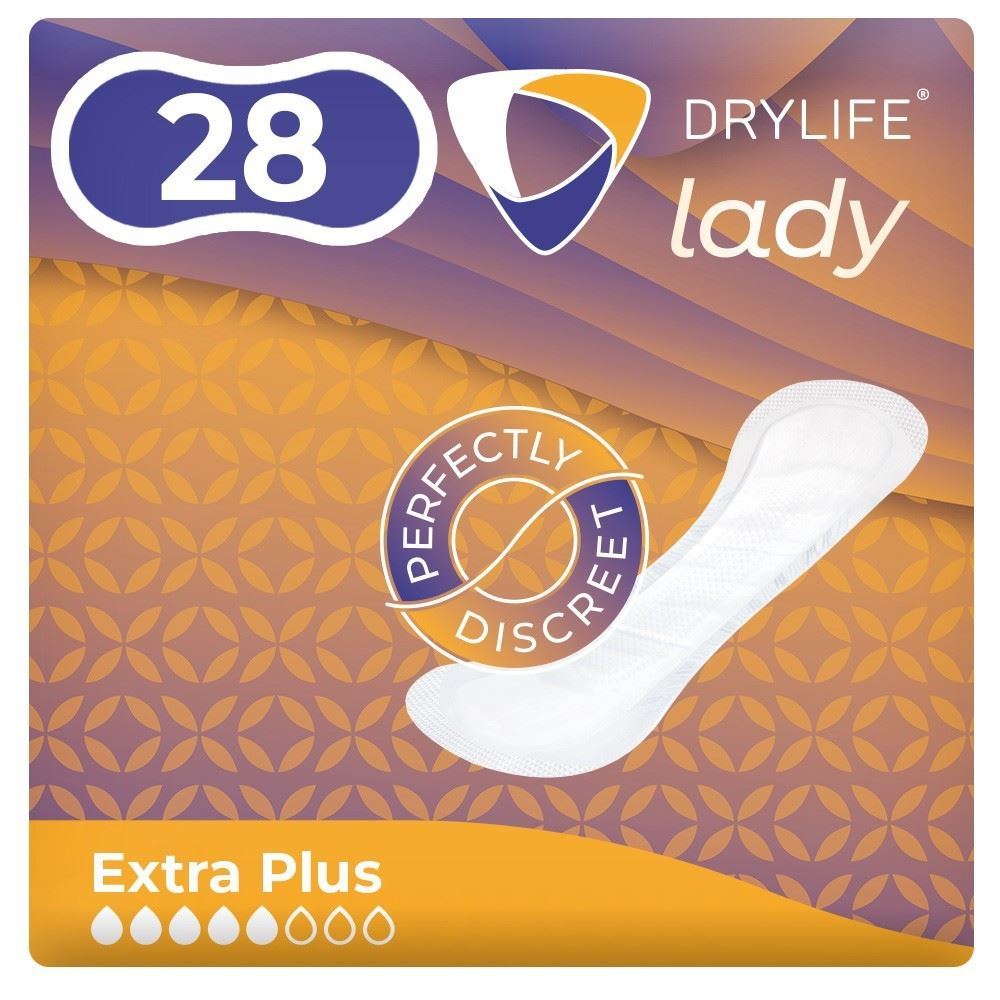 TEMU 28 X Premium Lady Extra Plus | Women's Pads | High Absorbency Bladder Leak Protection | Soft & Discreet | 1 Pack Of 28