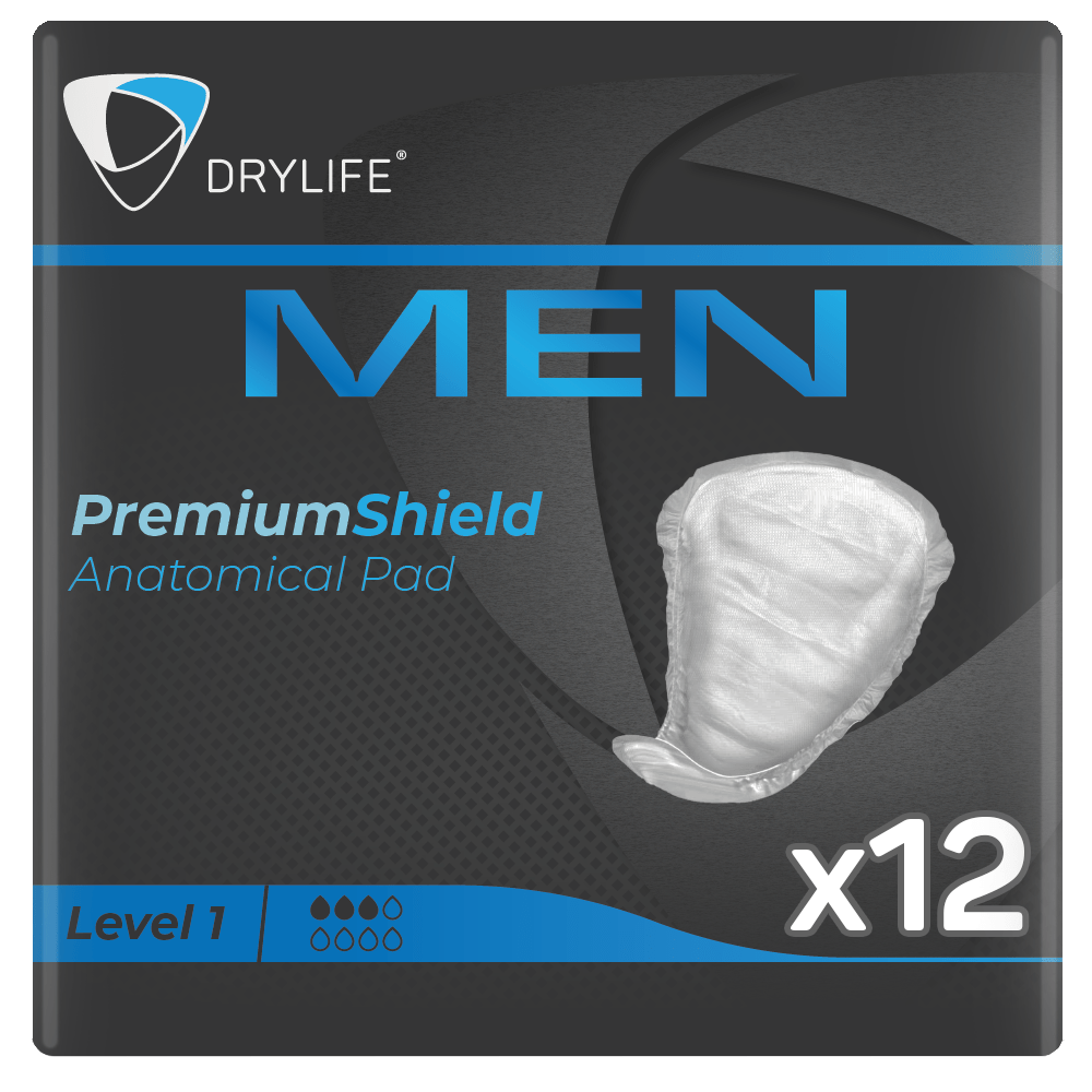 TEMU 12 X Men Pads Level 1 | Men's Disposable Bladder Leak Guards | Disposable Protective Guards For Men | 1 Pack Of 12