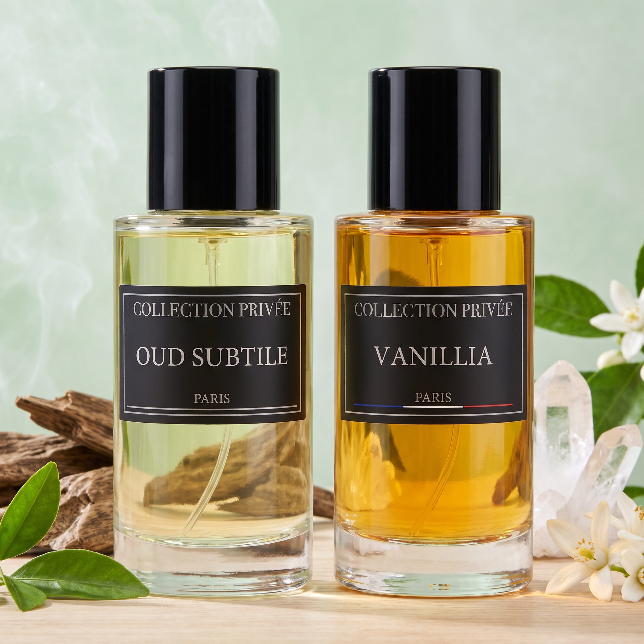 Private Collection Perfume Set: Oud 50ml And Vanilla 50ml