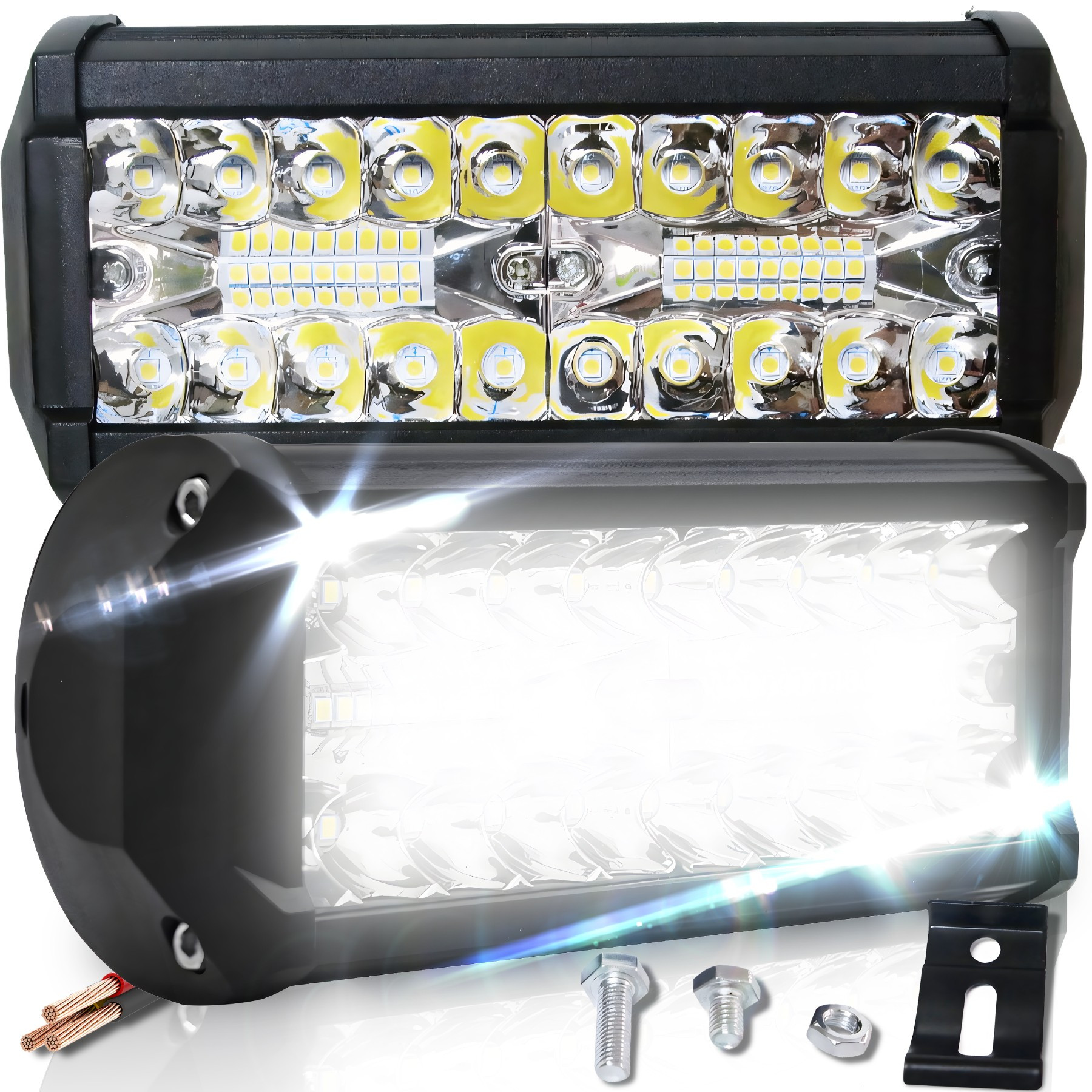TEMU LAMPE DE TRAVAIL HALOGÈNE LED 120W SPOT 40